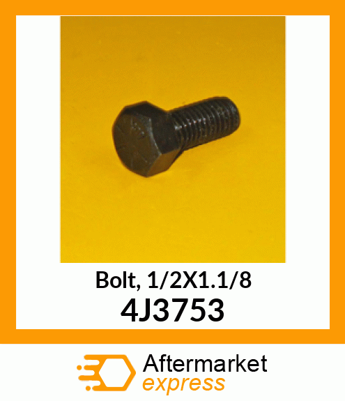 Bolt, 1/2X1.1/8 4J3753