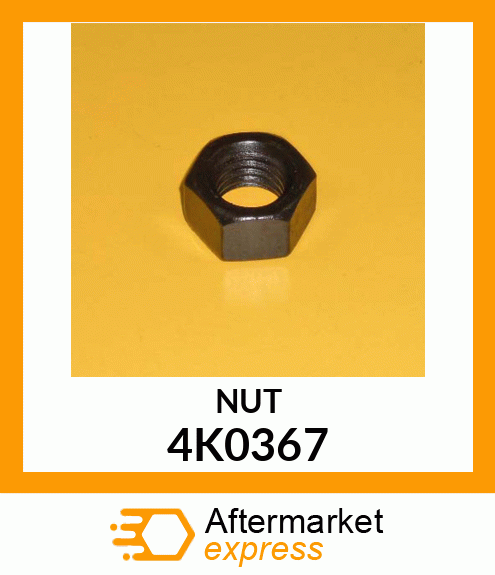 NUT - PLOW 5/8" 4K0367