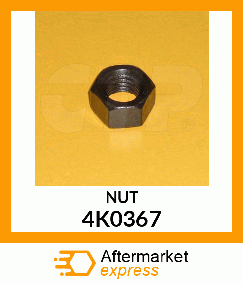 NUT - PLOW 5/8" 4K0367