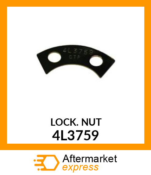 LOCK NUT 4L3759