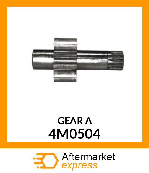 GEAR ASSEM 4M0504