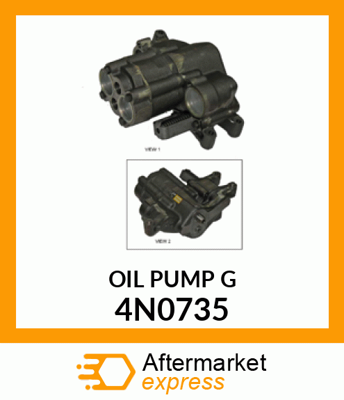 OIL PUMP G 4N0735