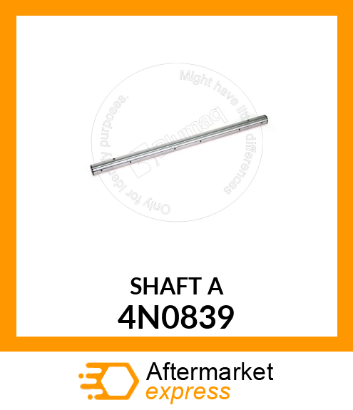 SHAFT A 4N0839
