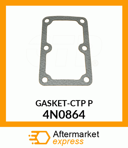 4N0864 - GASKET fits Caterpillar | Price: $0.61