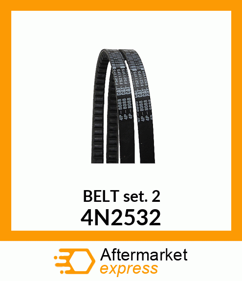 V-BELT SET 4N2532
