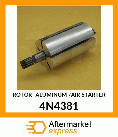 ROTOR -ALUMINUM /AIR STAR 4N4381