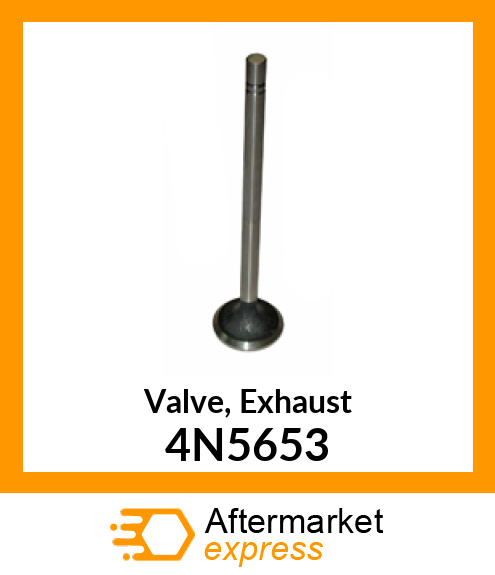 Valve, Exhaust 4N5653