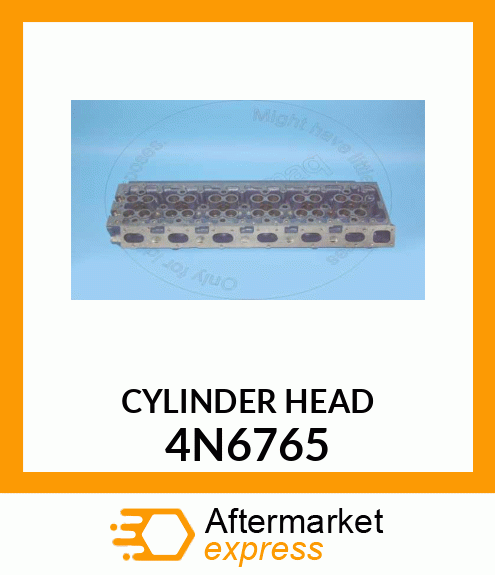 CYLINDER HEAD (BARE) 4N6765