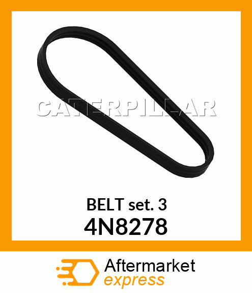 VEE BELT SET 4N8278