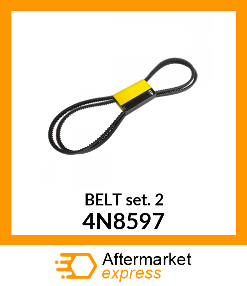 V-BELT SET 4N8597