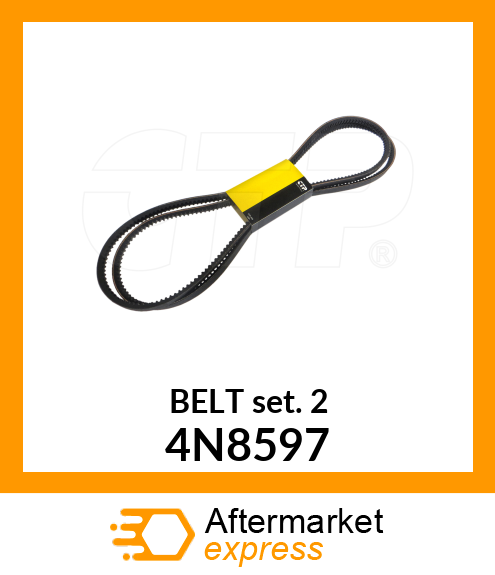 V-BELT SET 4N8597