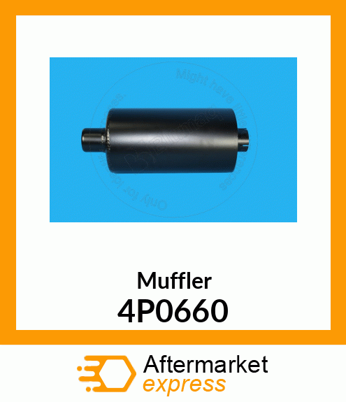 MUFFLER A 4P0660
