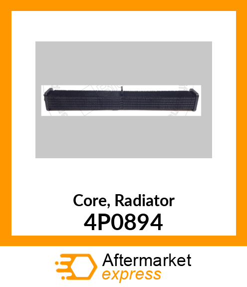 RADIATOR CORE A ** 4P0894