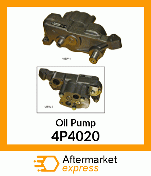 Oil Pump 4P4020