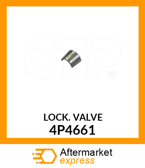 LOCK VALVE 4P4661