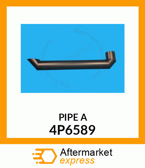 PIPE A- EXHAUST EXT PCF 4P6589