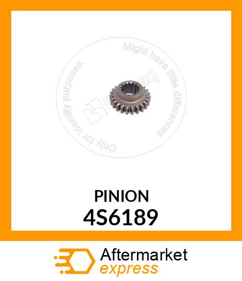 PINION 4S6189