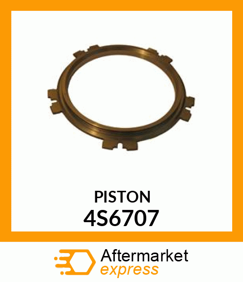 PISTON 4S6707