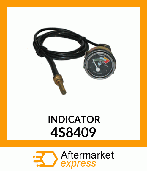 GAUGE- WATER TEMP 100-270 4S-8409