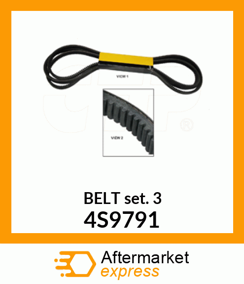 VEE BELT S 4S9791