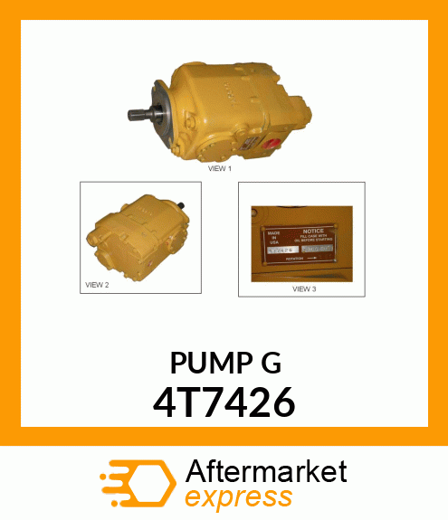 PUMP G 4T7426