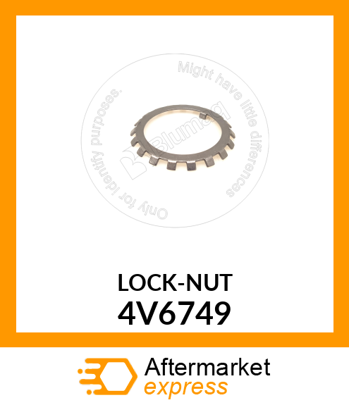 LOCK-NUT 4V6749