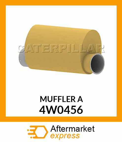 MUFFLER A 4W0456