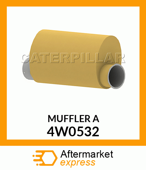 MUFFLER A 4W0532