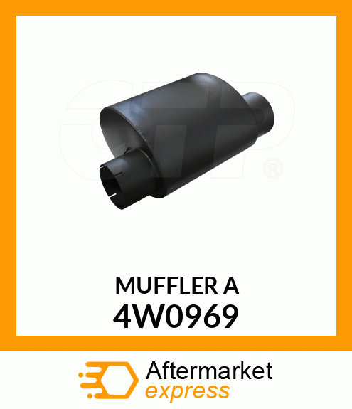 MUFFLER A 4W0969