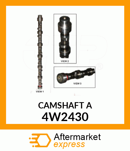 CAMSHAFT (WITHOUT GEAR) 4W2430