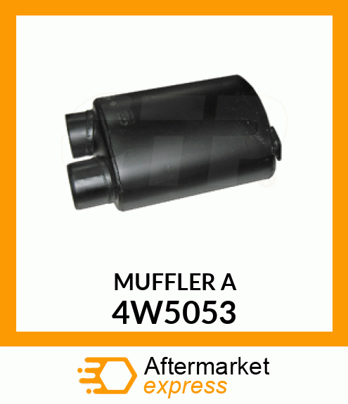 MUFFLER A 4W5053