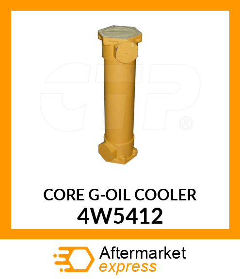 CORE ASSY. OIL COOLER ENGINE 4W5412