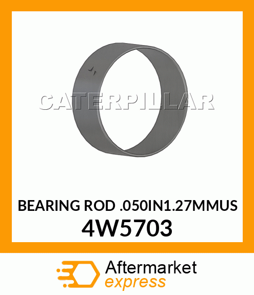 ROD BEARING .050" 4W5703