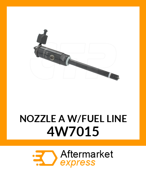 NOZZLE ASSY W/FUEL LINE 1W3996 4W7015