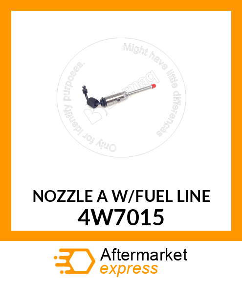 NOZZLE ASSY W/FUEL LINE 1W3996 4W7015