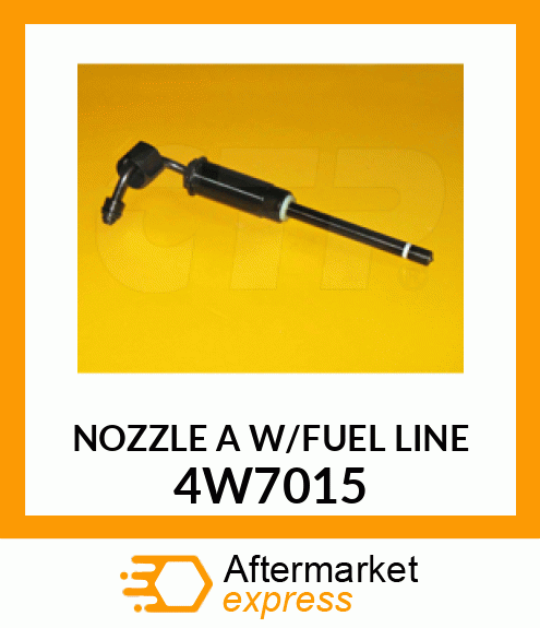 NOZZLE ASSY W/FUEL LINE 1W3996 4W7015