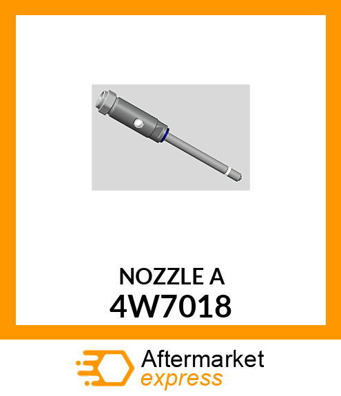 NOZZLE ASSY 4W7018