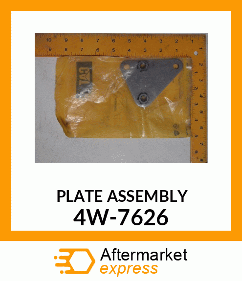 PLATE A 4W-7626