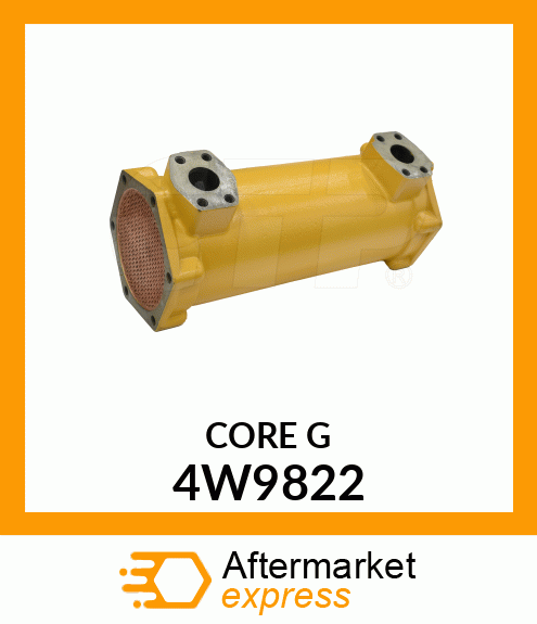 CORE ASSY. OIL COOLER ENGINE 4W9822