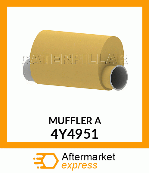MUFFLER AS 4Y4951