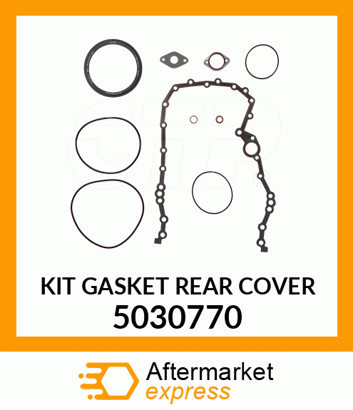 KIT GASKET REAR COVER 5030770