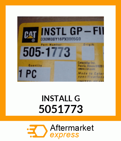 INSTALL G 5051773