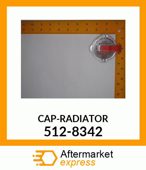 CAP-RADIATOR 512-8342