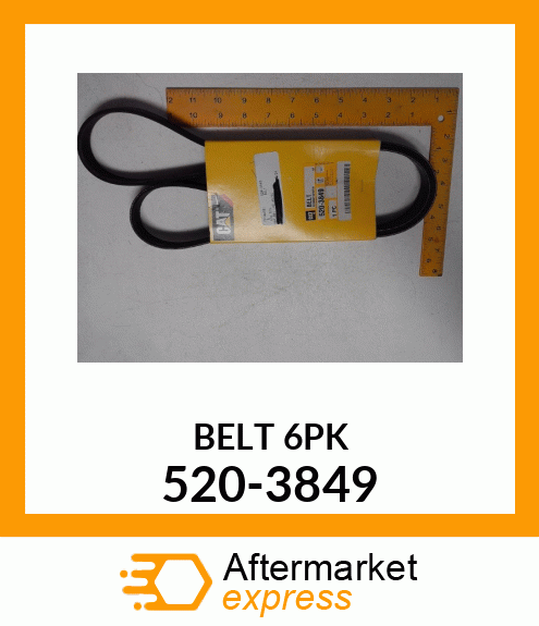 BELT 6PK 520-3849