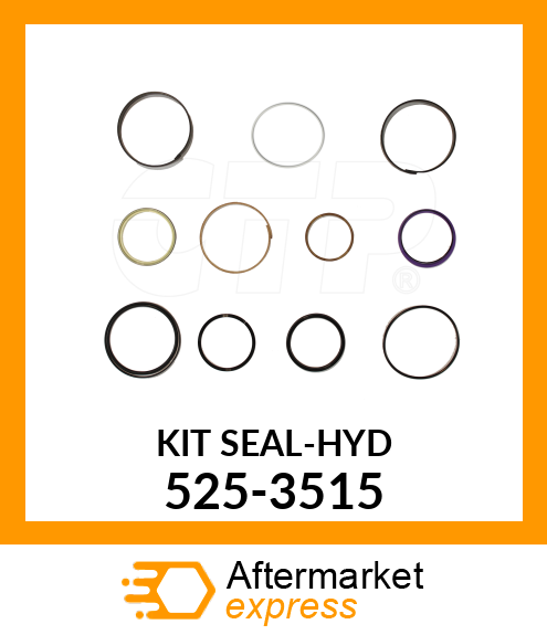 Seal Kit, Boom 525-3515