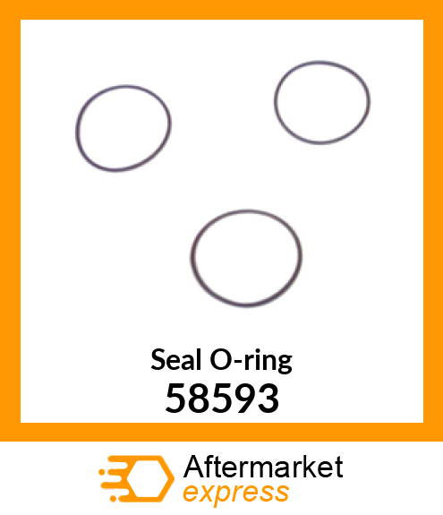 Seal, Oring 58593