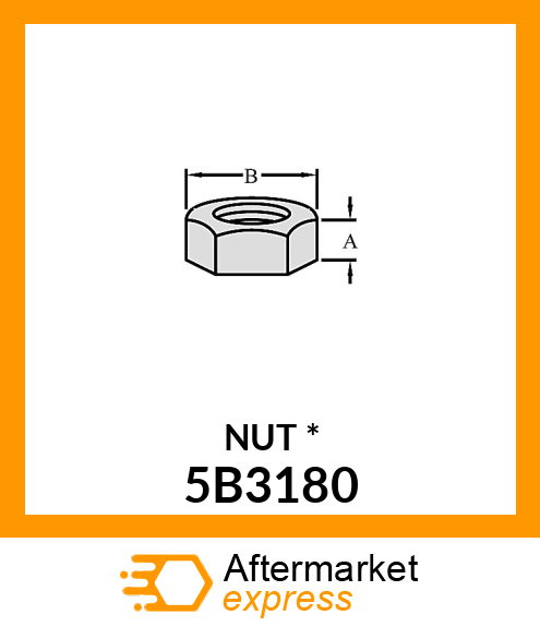 NUT 5B3180