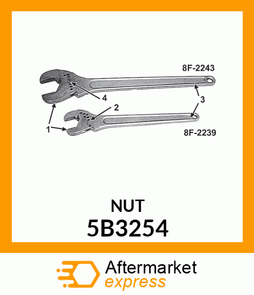 NUT 5B-3254