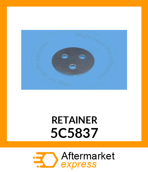 RETAINER 5C5837