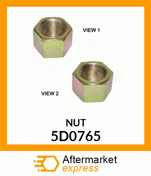 NUT 5D0765